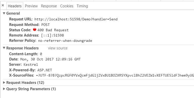 Handle Ajax requests in ASP.NET Core Razor Pages